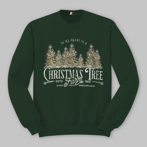 In My Heart Is A Christmas Tree Farm Sweatshirt