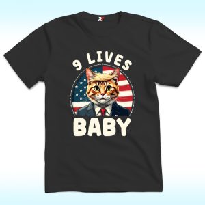 Trump Cat 9 lives Baby T-Shirt