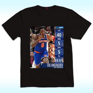 OG Anunoby Career-High 40 Points Shirt