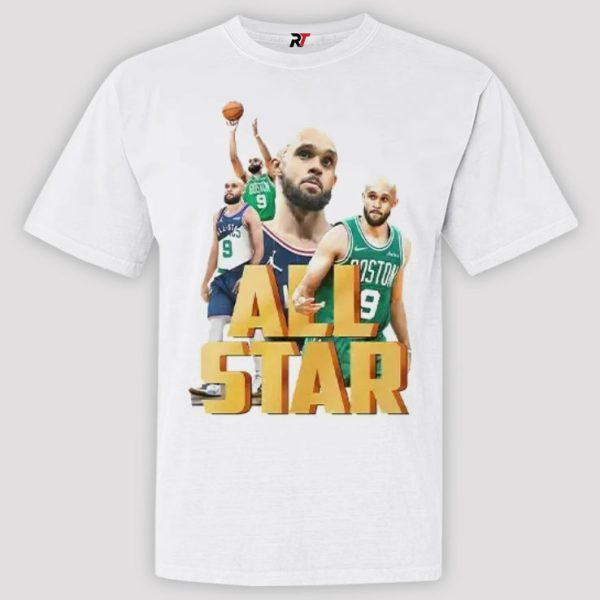 Boston Celtics Derrick White All-Star T Shirt