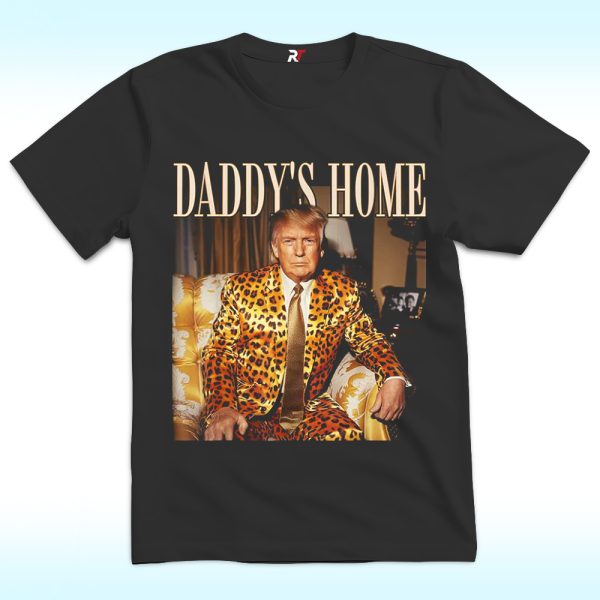 Daddy’s Home Trump Leopard T Shirt