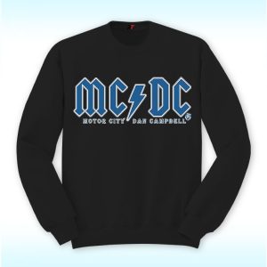 Detroit Lions MCDC T Shirt, Motor City And Dan Campbell