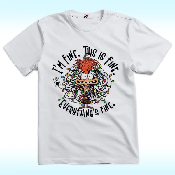 Disney Anxiety Christmas Shirt