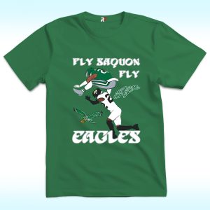 Fly Saquon Fly Eagles Saquon Barkley The Reverse Hurdle Jarrian Jones Shirt