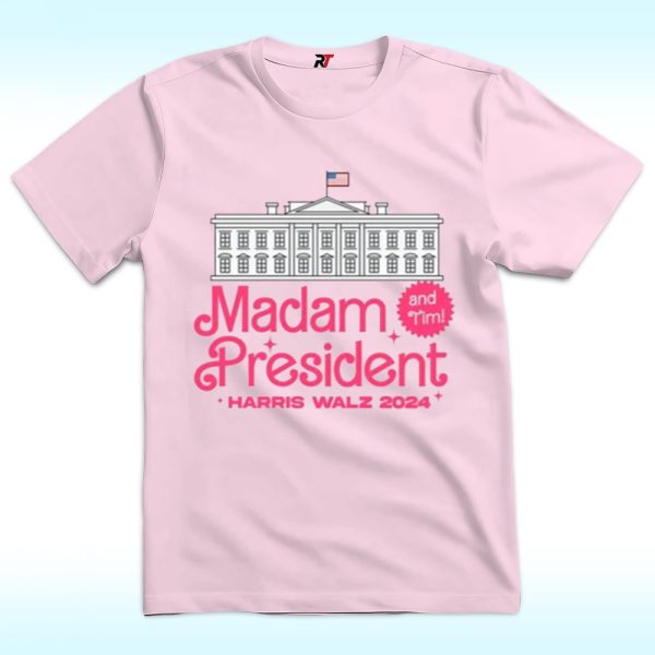 Madam President (and Tim!) Shirt, Harris Walz 2024