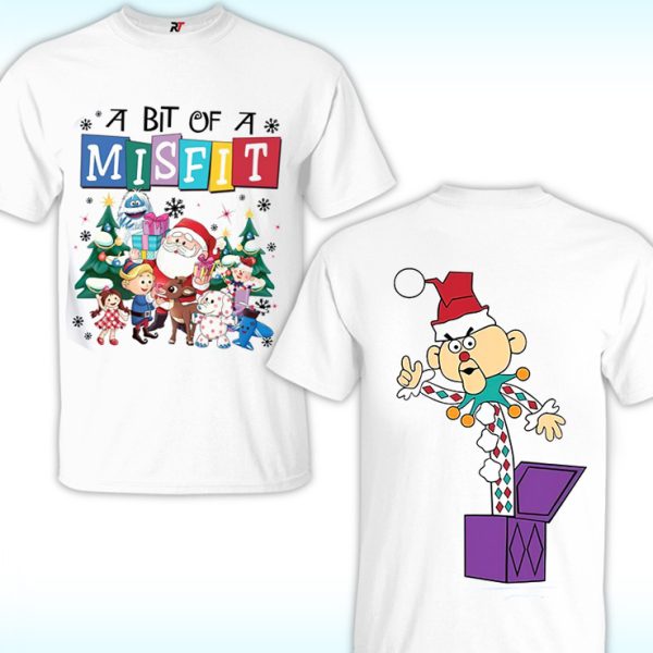 Misfit Toys Christmas Shirt, A Bit Of A Misfit