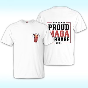 Proud MAGA Garbage Voted Trump Shirt 2024