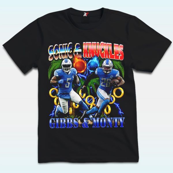 Sonic and Knuckles, Gibbs and Monty Shirt