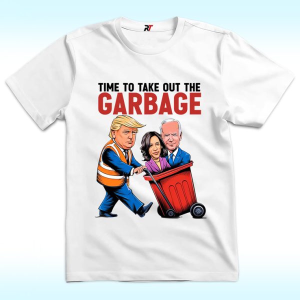 Trump Garbage Voter Biden And Kamala, Garbage Truck Trash Shirt