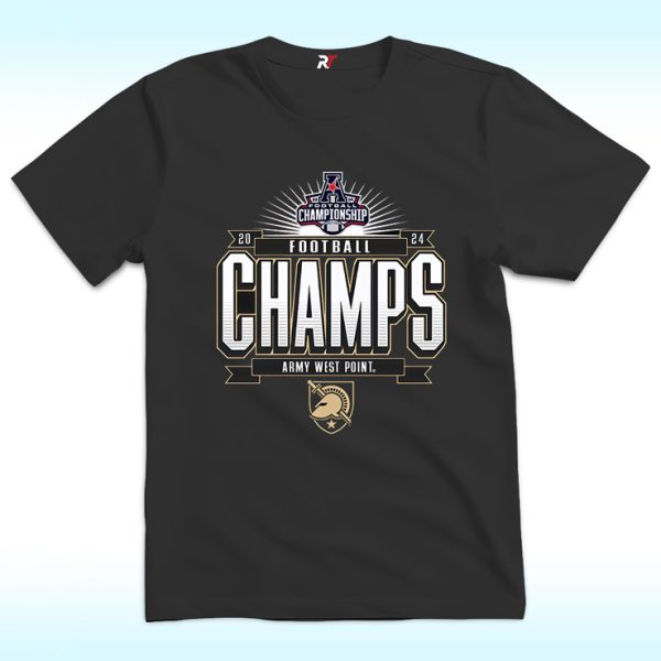 Army Black Knights 2024 Conference Champions Shirt