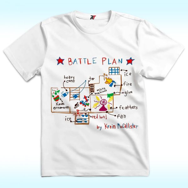 Battle Plan Map Shirt, Home A-lone