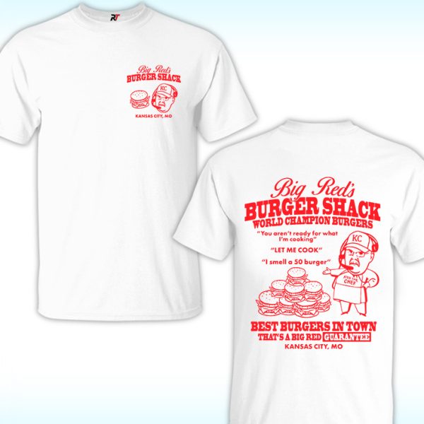 Big Red's Burger Shack Shirt Kansas City World Champion Burger