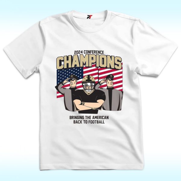 Army Black Knights 2024 Conference Champions Shirt