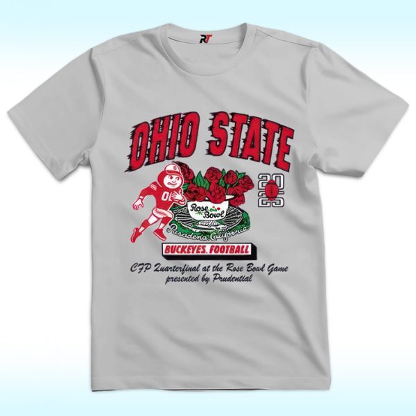 Ohio State Buckeyes Rose Bowl 24-25 CFP Quarterfinal Shirt