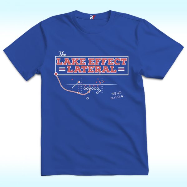 Buffalo Bills The Lake Effect Lateral T Shirt