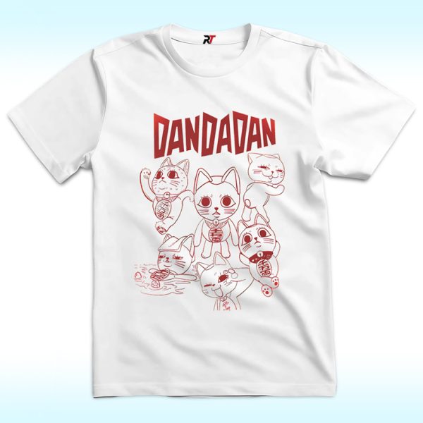 Dandadan Cat Anime Manga Shirt