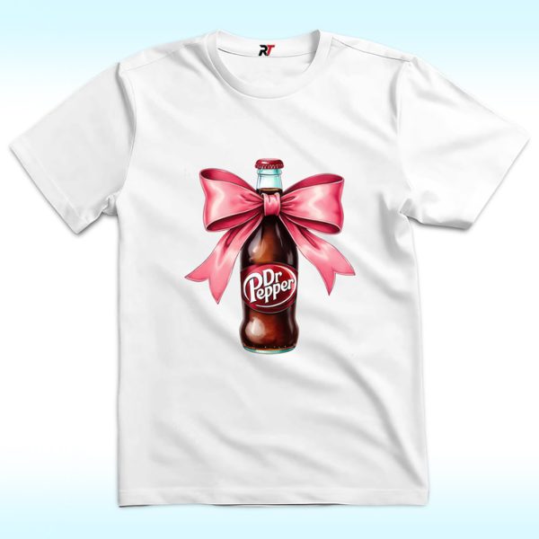 Dr Pepper Pink Bow Coquette Shirt