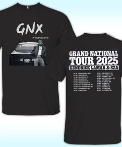 Grand National Tour Shirt, Kendrick Lamar And SZA