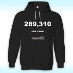 Greg Knapp 289.310 Per Year Memorial Fund Hoodie