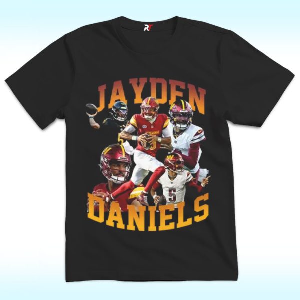 Jayden Daniels Shirt, Washington Commanders