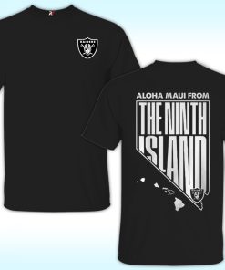 Las Vegas Raiders Maui Shirt Aloha Maui From The Ninth Island