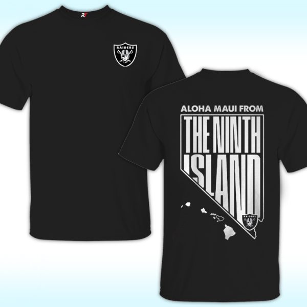 Las Vegas Raiders Maui Shirt Aloha Maui From The Ninth Island