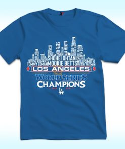 Los Angeles Baseball Champions Team 2024 Shirt, Skyline City