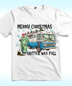 Merry Christmas Shitter Was Full Sweatshirt