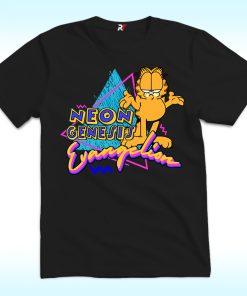 Neon Genesis Evangelion Garfield Shirt