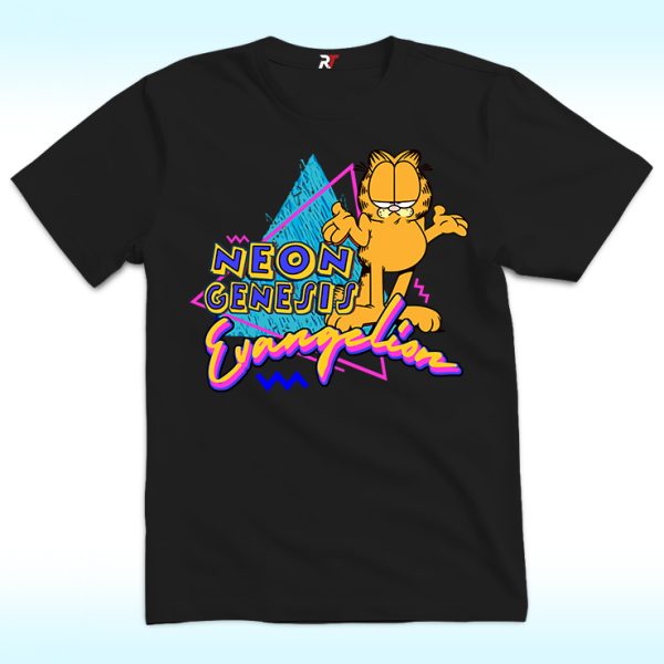 Neon Genesis Evangelion Garfield Shirt