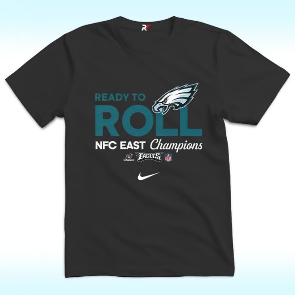 Nike Philadelphia Eagles Ready To Roll NFC East Champions Shirt