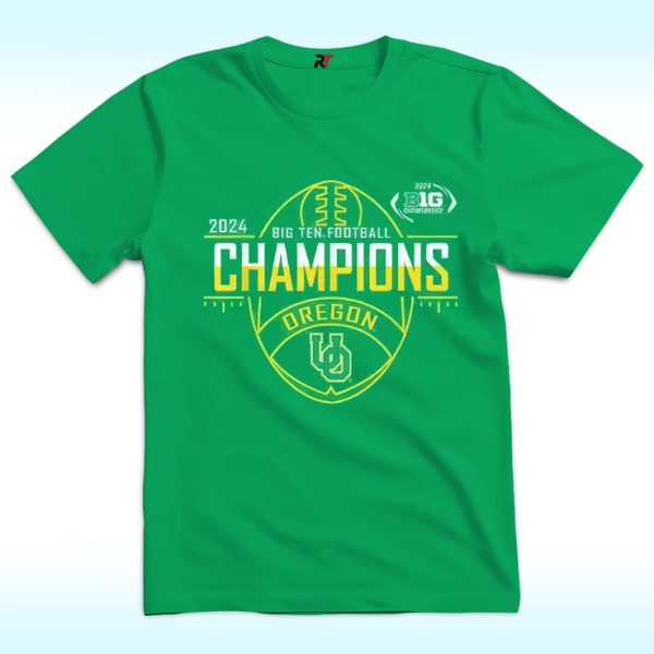 Oregon Ducks Big Ten Champs 2024 Shirt