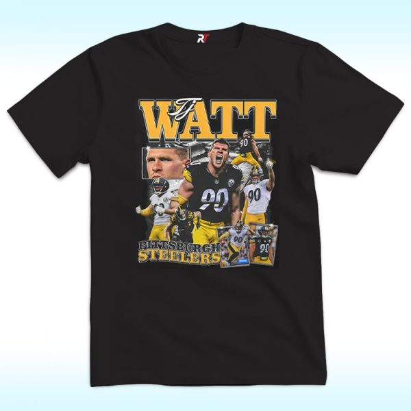 Pittsburgh Steelers TJ Watt 90 T Shirt