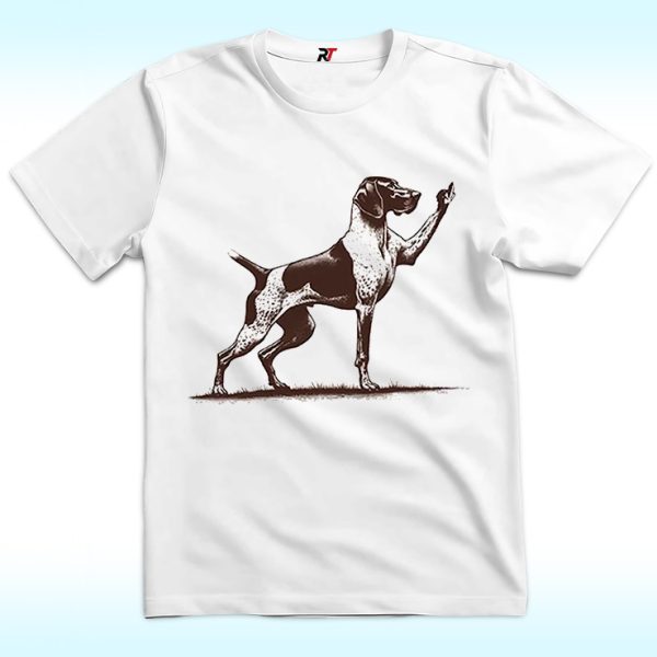 Rude Pointer Dog Shirt, Asshole German Shorthair Pointer Dog