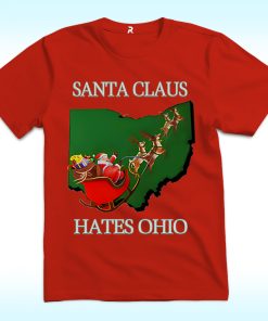 Santa Claus Hates Ohio Shirt