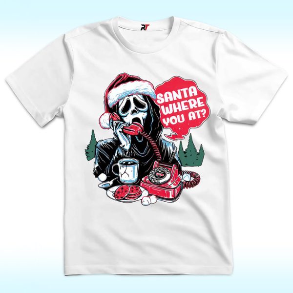 Santa Where Are You Christmas Shirt