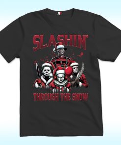 Slashin' Through The Snow Christmas Shirt