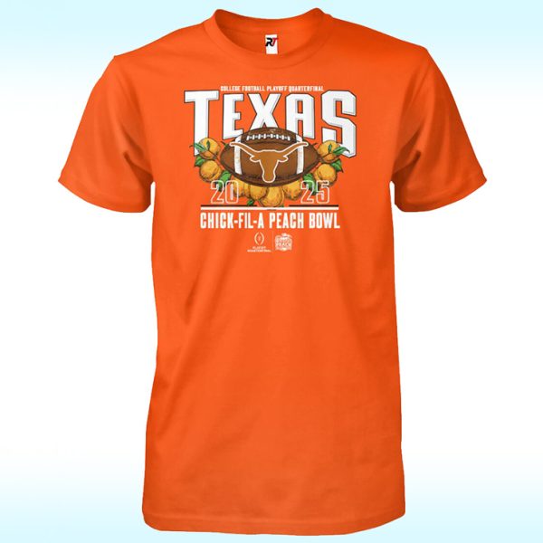 Texas Longhorns Chick Fil A Peach Bowl Bound Shirt, College Football Playoff 2025