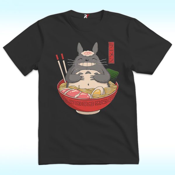 Totoro in the Ramen Bowl Shirt