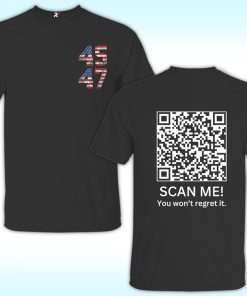 Trump YMCA QR Code Dance Shirt, Scan Me