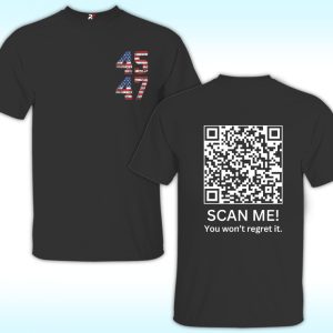 Trump YMCA QR Code Dance Shirt, Scan Me