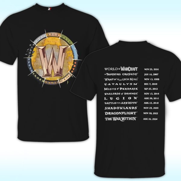 World Of Warcraft 20th Anniversary Celebration Shirt