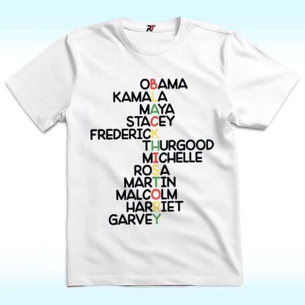 Black History Month Shirt, Obama, Kamala, Maya