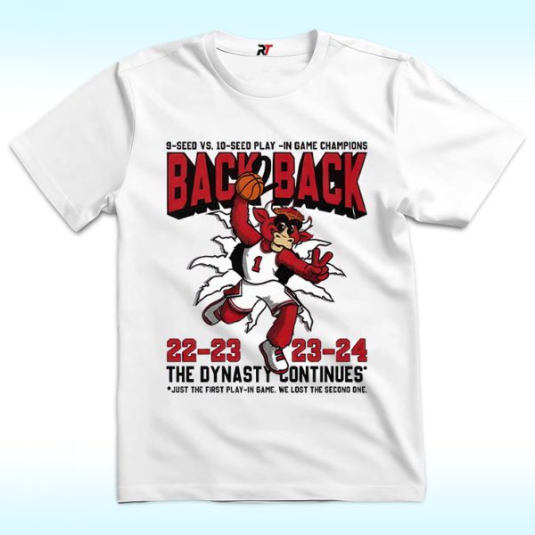 Bulls Back To Back The Dynasty Continues Just The First Play In Game Shirt, We Lost The Second One