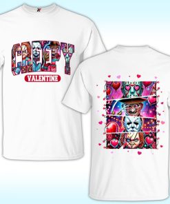 Creepy Valentine Shirt, Scary Movie Friends Killer