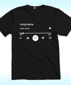 Custom Song Name, Artist Name Shirt