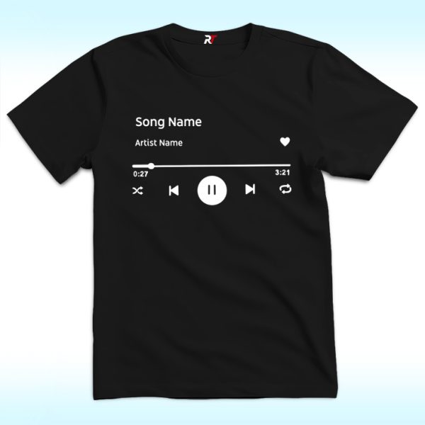 Custom Song Name, Artist Name Shirt