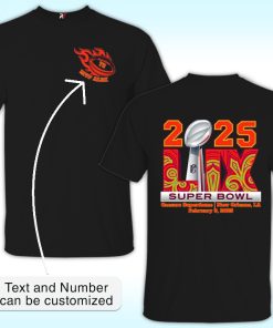 Custom Super Bowl 2025 LIX Shirt