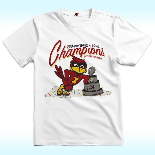 Iowa State Cyclones Football Pop-tarts Bowl Champions 2024 Shirt