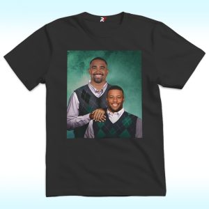 Jalen Hurts, Saquon Barkley Step Brothers Shirt